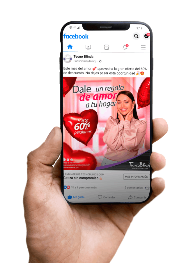 ejemplo de publicidad en facebook para celulares mrefresh